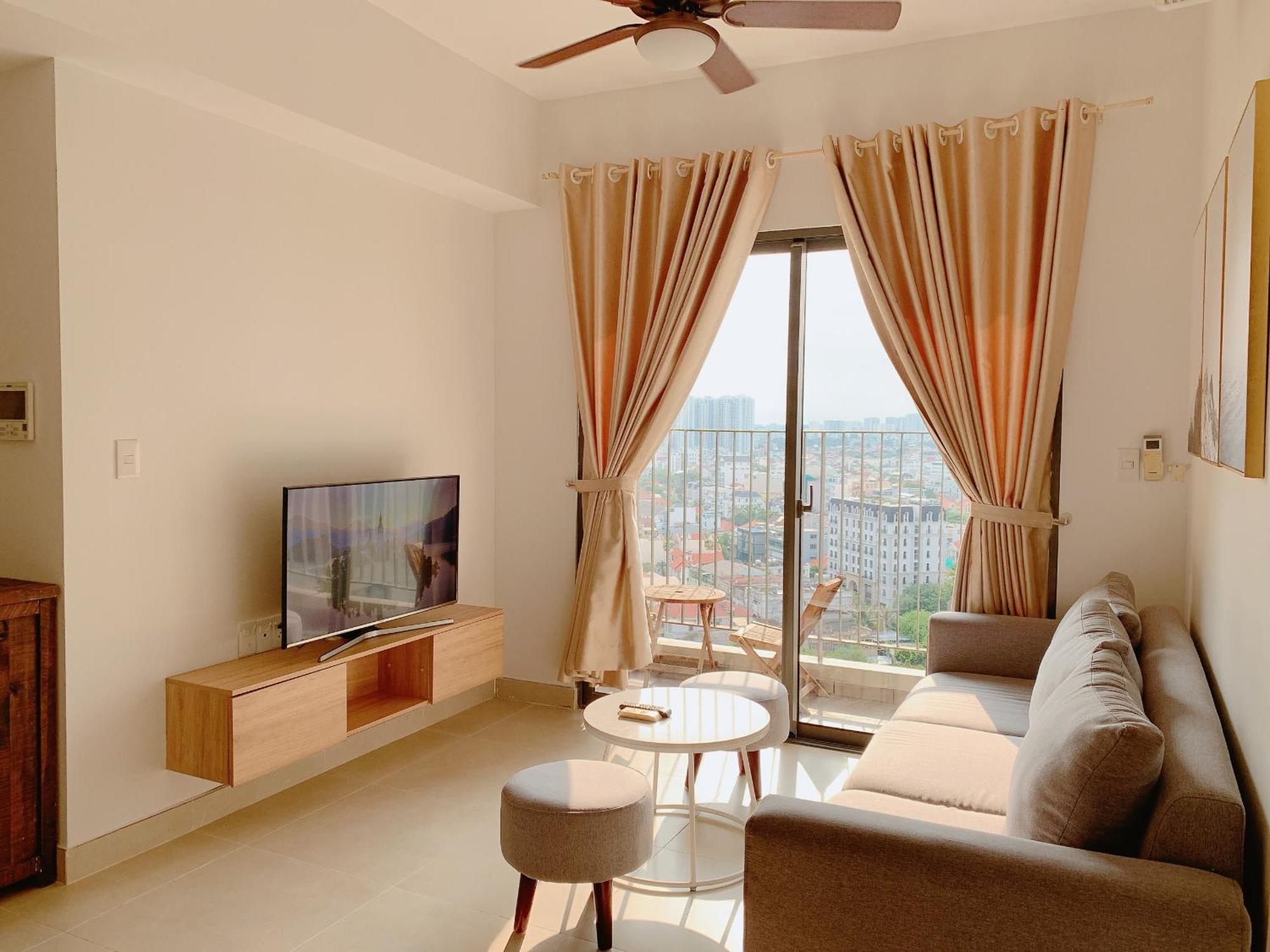 Masteri Thao Dien Comfy Apartment #Nice Balcony #Opening View Хошимін Екстер'єр фото