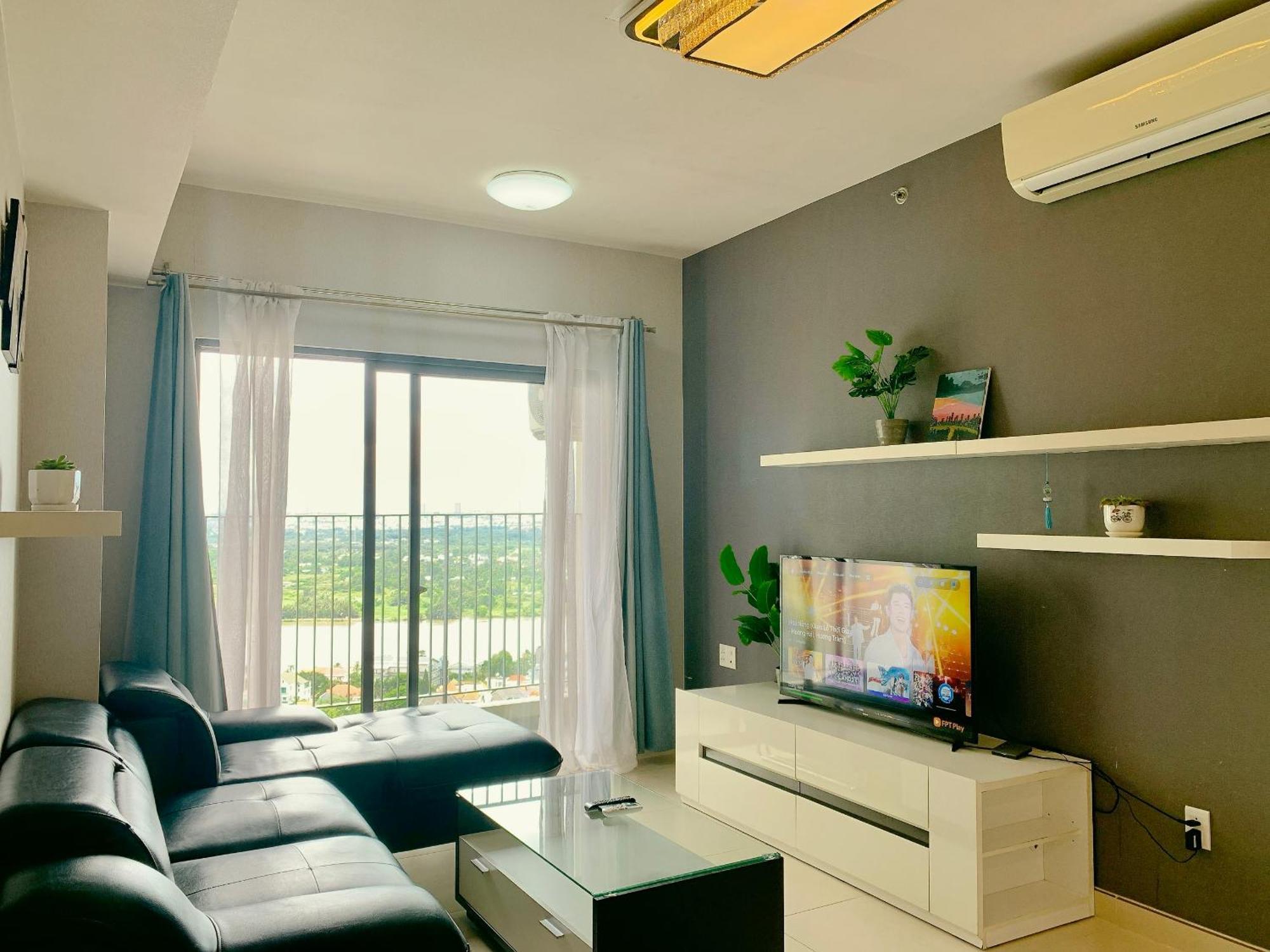 Masteri Thao Dien Comfy Apartment #Nice Balcony #Opening View Хошимін Екстер'єр фото